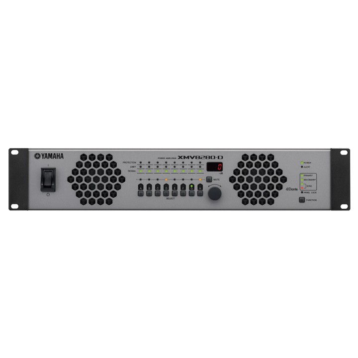 Amplificateur Yamaha YAM-XMV8280D | 8 x 280 W | Dante Yamaha