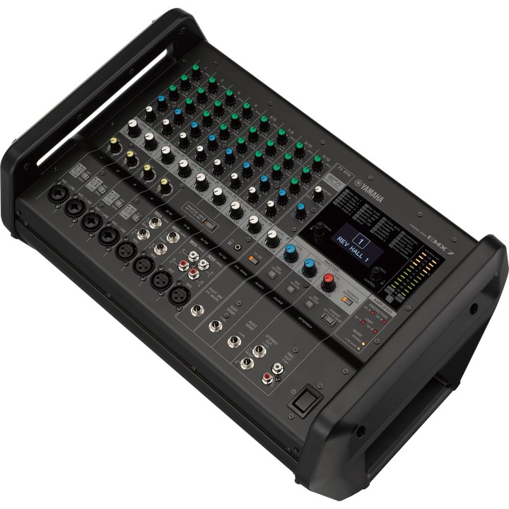 Console de mixage Yamaha YAM-EMX7 | 8 entrées Mic/ligne | 710W Yamaha