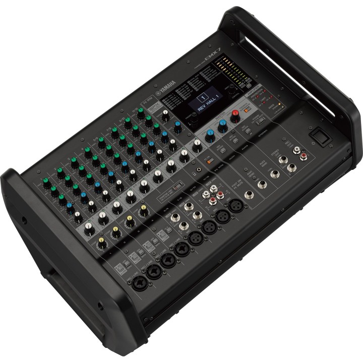Console de mixage Yamaha YAM-EMX7 | 8 entrées Mic/ligne | 710W Yamaha