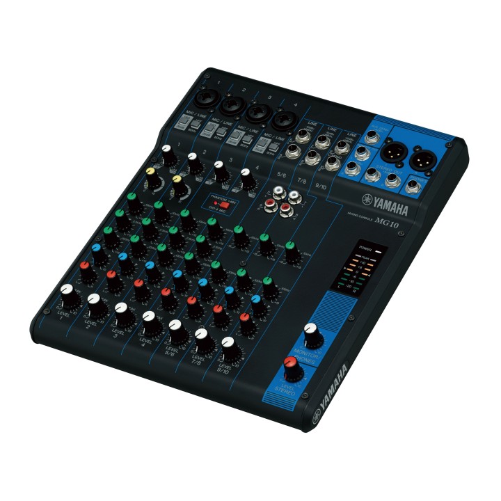 Table de mixage Yamaha YAM-MG10 | 10 entrées | 4 Mic Yamaha