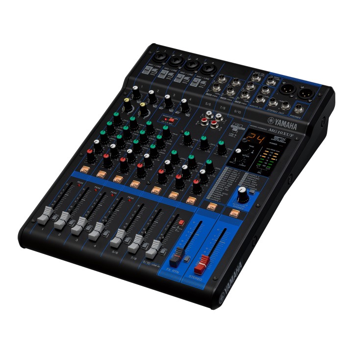 Table de mixage Yamaha YAM-MG10XUF | 10 canaux | 4 préamplis Yamaha