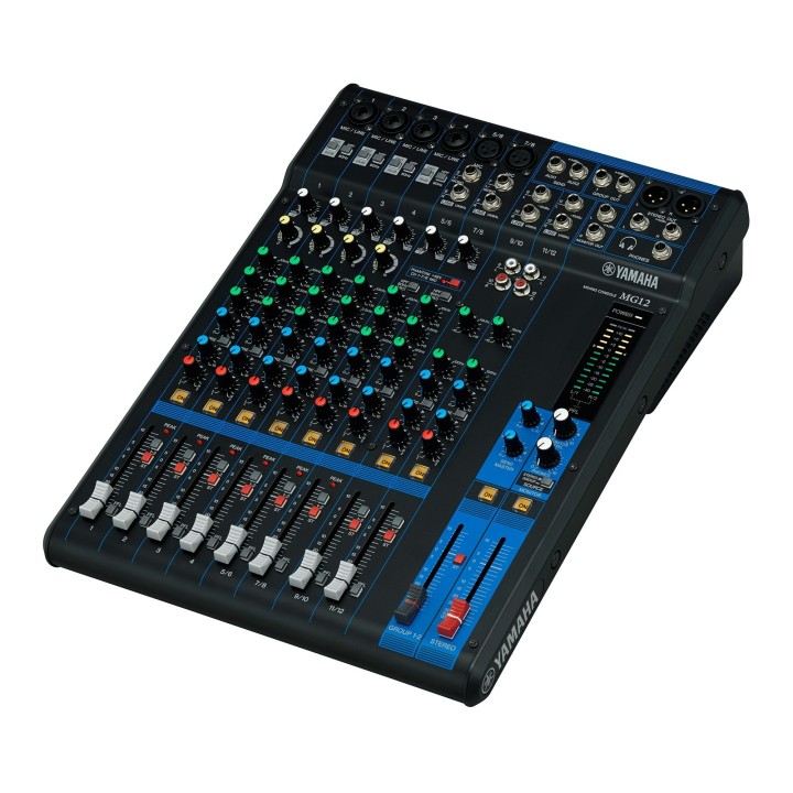 Table de mixage Yamaha YAM-MG12 | 12 entrées | 6 Mic Yamaha