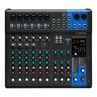 Table de mixage Yamaha YAM-MG12XUK | 12 canaux | 6 préamplis D-Pre Yamaha