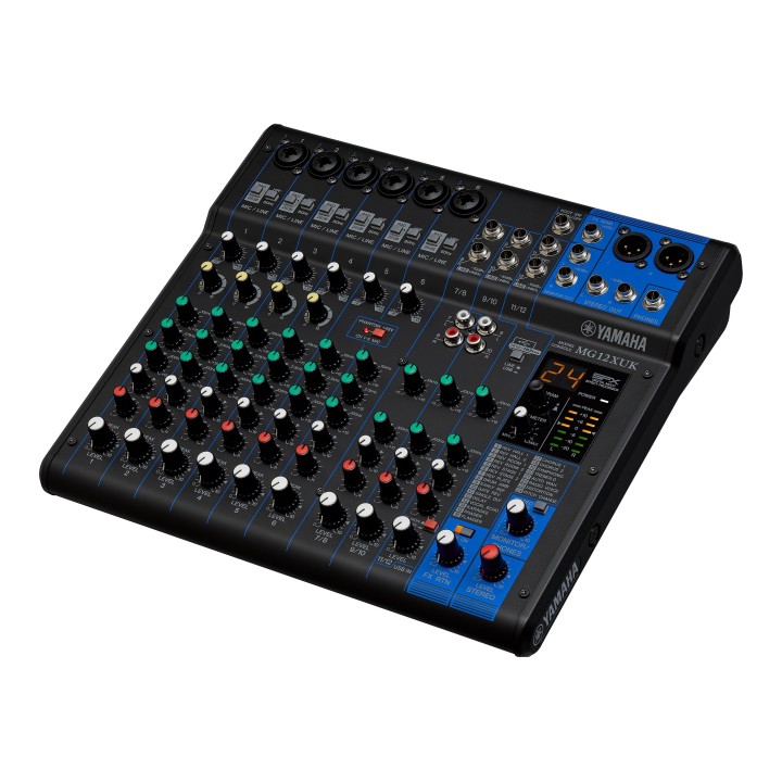 Table de mixage Yamaha YAM-MG12XUK | 12 canaux | 6 préamplis D-Pre Yamaha