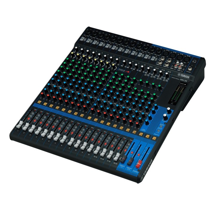 Table de mixage Yamaha YAM-MG20 | 20 entrées | 16 Mic Yamaha