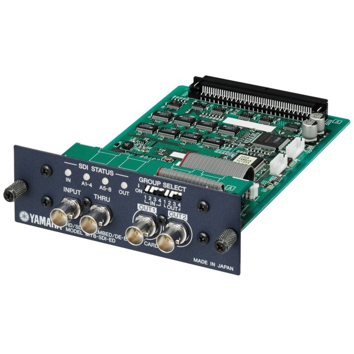 Carte vidéo Yamaha YAM-MY8SDIED | 8 E/S HD/SDI | 24 bits Yamaha