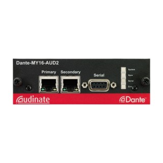 Carte audio Yamaha YAM-MY16-AUD2-D | 16 E/S | switch intégré Yamaha