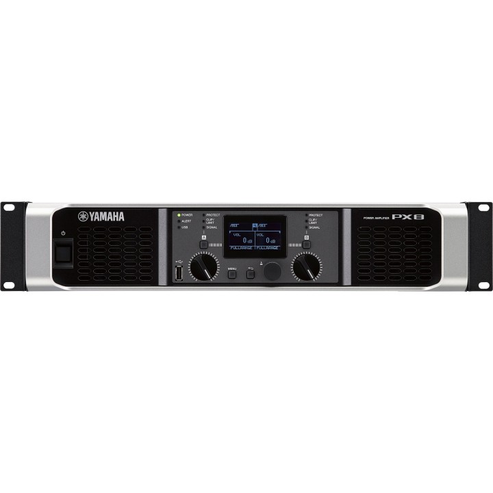 Amplificateur Yamaha YAM-PX8 | 2 x 800 W | DSP: HPF/LPF, Delay Yamaha