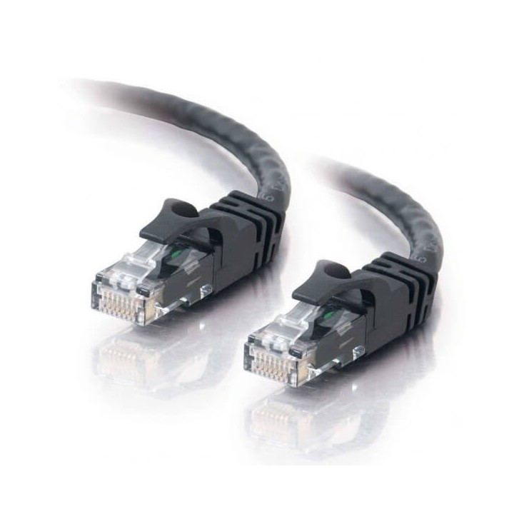 Cordon Ethernet C2G C2G83409 | Cat6 non blindé | 3m noir - C2G83409 - C2G