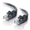 Cordon Ethernet C2G C2G83409 | Cat6 non blindé | 3m noir