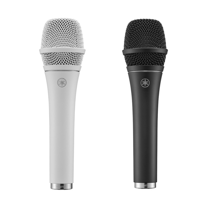 Microphone dynamique Yamaha YAM-YDM707W | Capsule sur-mesure | Blanc Yamaha