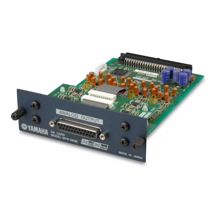 Carte audio Yamaha YAM-MY8DA96 | 8 sorties analogiques | conversion 24bits/96kHz Yamaha