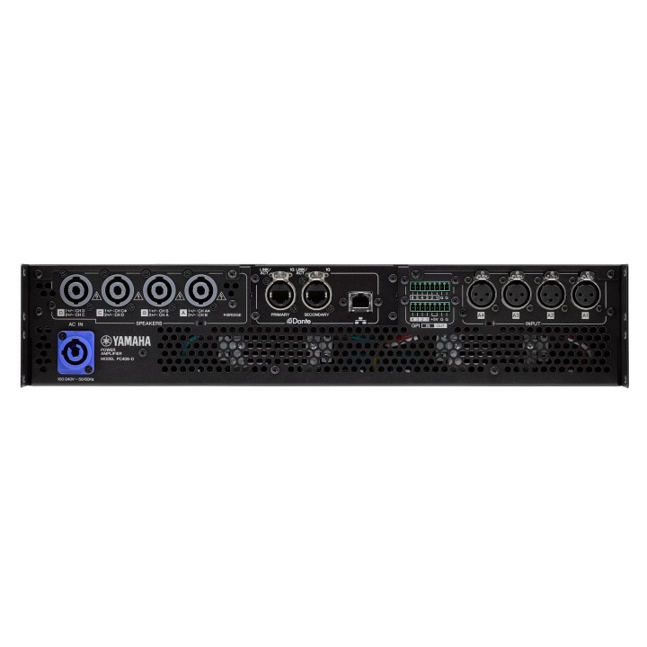 Amplificateur Yamaha YAM-PC406D | 4 x 900 W / 4 Ohm | Dante Yamaha