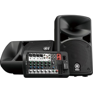 Système amplifié portable Yamaha YAM-STAGEPAS400BT | 2 x 200 W | Bluetooth Yamaha