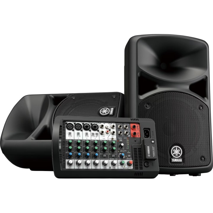 Système amplifié portable Yamaha YAM-STAGEPAS400BT | 2 x 200 W | Bluetooth Yamaha