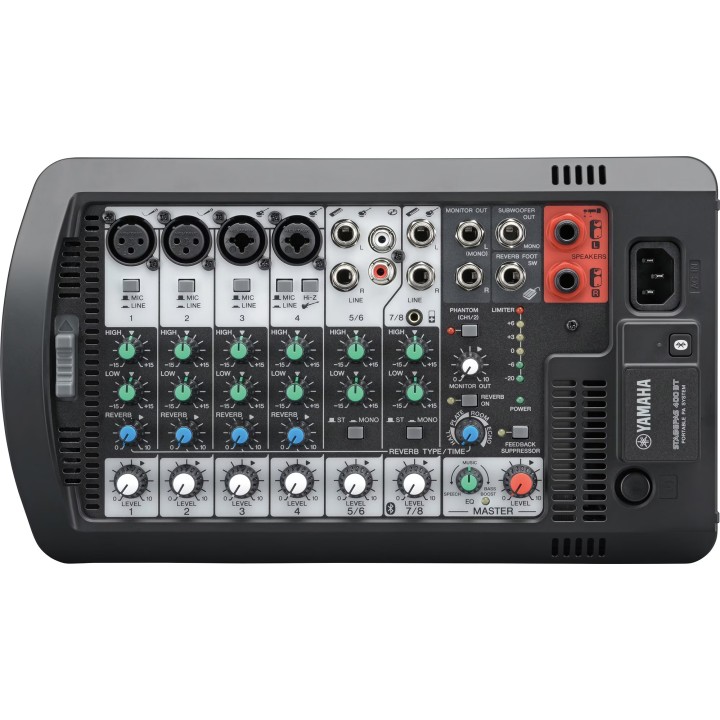 Système amplifié portable Yamaha YAM-STAGEPAS400BT | 2 x 200 W | Bluetooth Yamaha