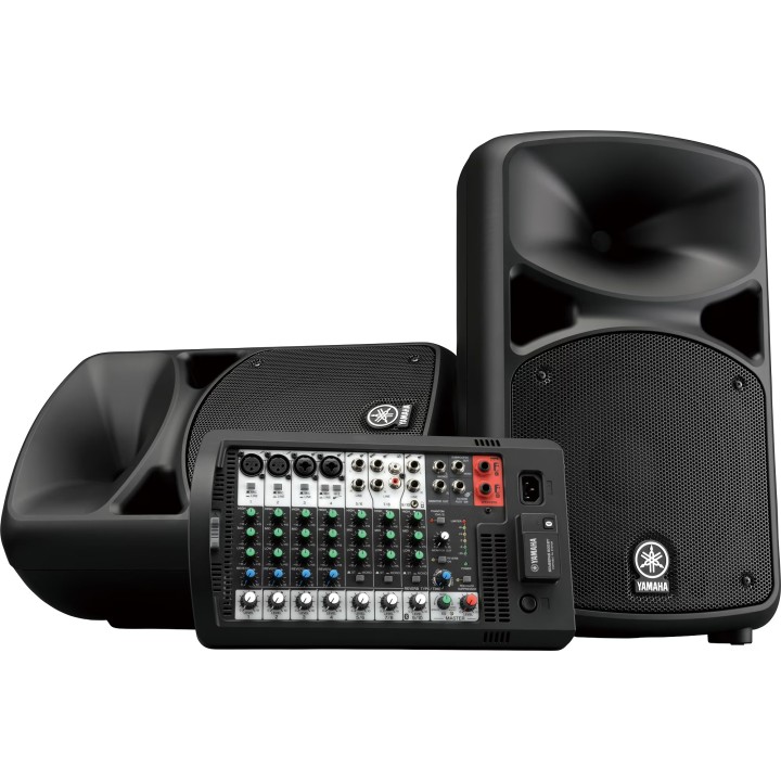 Système amplifié portable Yamaha YAM-STAGEPAS600BT | 2 x 340 W | Bluetooth Yamaha
