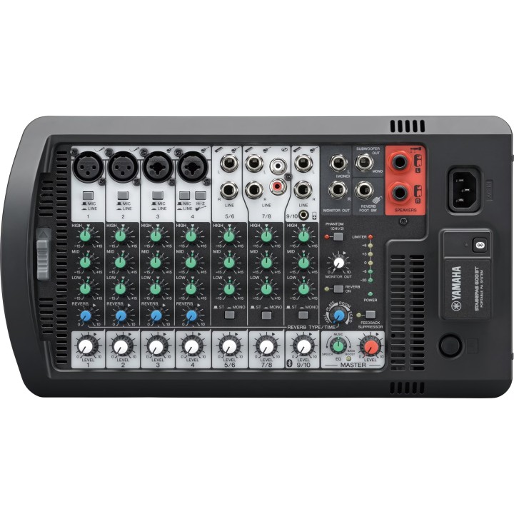Système amplifié portable Yamaha YAM-STAGEPAS600BT | 2 x 340 W | Bluetooth Yamaha