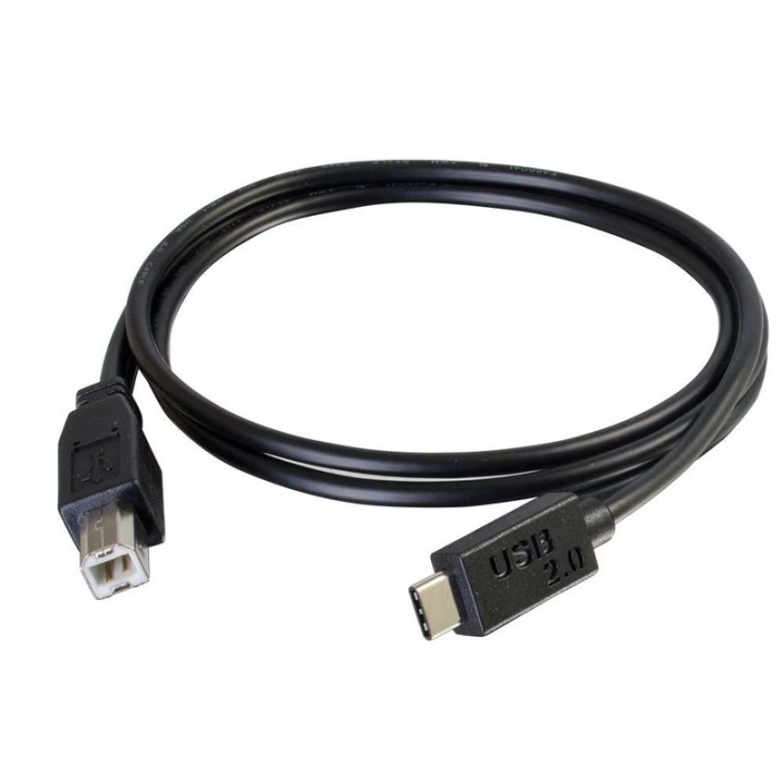 Cordon USB C2G88859 | 2m | USB 2.0 Type C to Standard B - C2G88859 - C2G