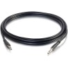 Cordon audio C2G C2G22600 | 3ft/0.9m Slim AUX | 3.5mm M to M