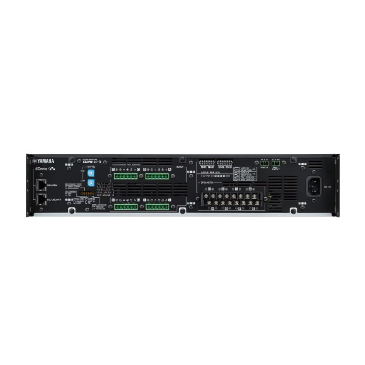 Amplificateur Yamaha YAM-XMV8140D | 8 x 140 W | DANTE Yamaha
