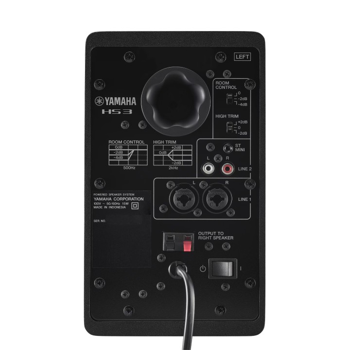 Enceintes de monitoring Yamaha YAM-HS4 | amplifiées | 26W + 26W Yamaha