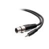 Cordon audio C2G C2G41469 | TRS 3.5mm | XLR 3ft