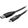 Cordon USB C2G28874 | 6in USB 3.0 | USB-C vers USB-A
