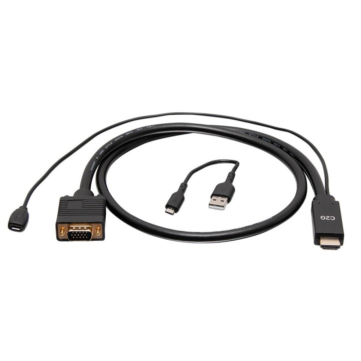 Cordon HDMI vers VGA C2G C2G41473 | 10ft/3M | 1080P 60Hz - C2G41473 - C2G