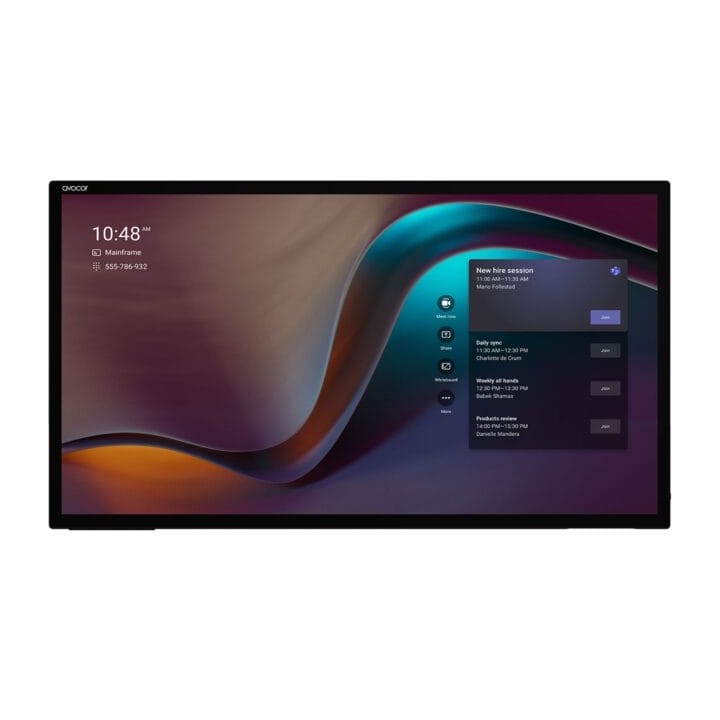 Avocor - Ecran tactile PCAP 65p 4K 16/9 400cd/m², 40 points, série H Avocor