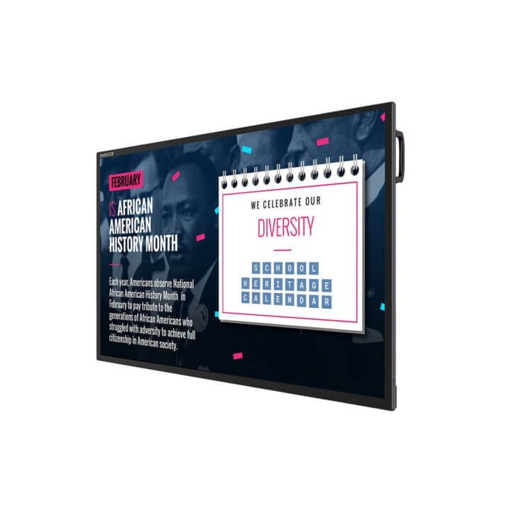 Avocor - Ecran tactile PCAP 75p 4K 16/9 400cd/m², 40 points, série H Avocor
