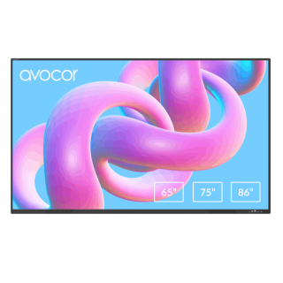Avocor - Ecran tactile IR 86p 4K 16/9 350cd/m² 16/7 40pts - Série S Avocor