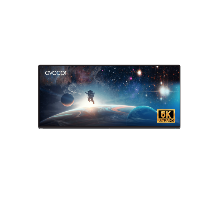 Avocor - Écran LED 5K@60Hz 105p 21/9 400cd/m² 4000:1 et verre optique Avocor