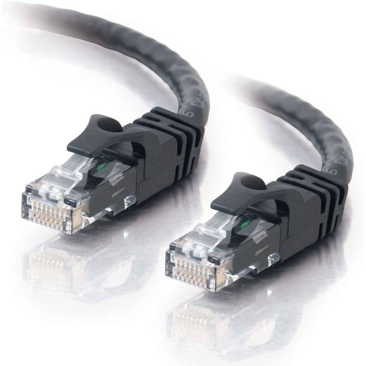 Cordon Ethernet C2G C2G83405 | Cat6 non blindé | 0.5m noir - C2G83405 - C2G