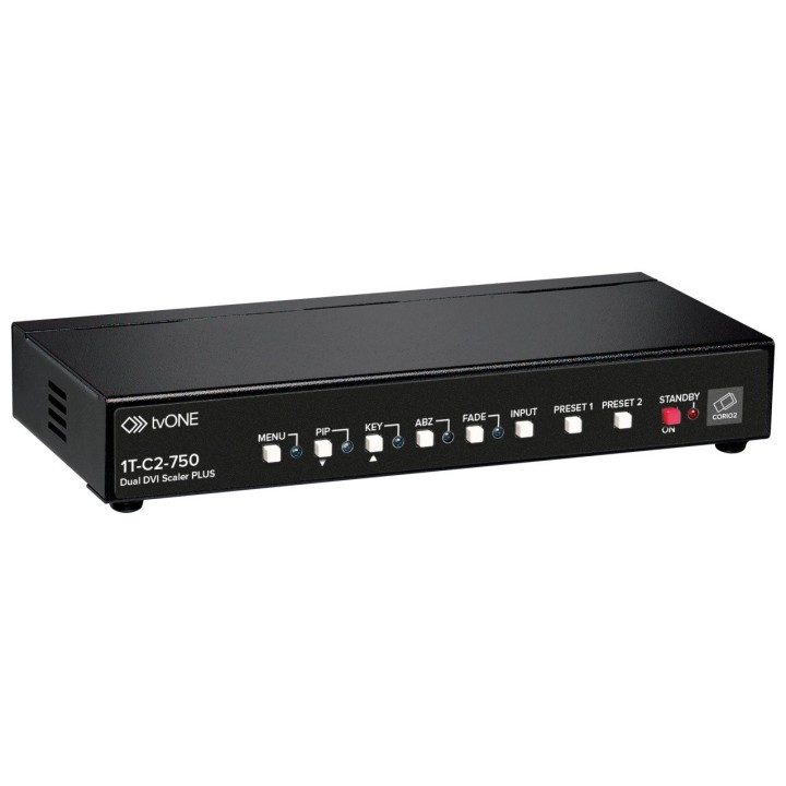 Scaler Vidéo tvONE TVO-1T-C2-750 | DVI sans latence | 2 DVI-I in tvONE