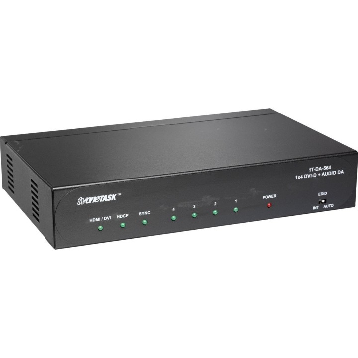 Amplificateur de distribution tvONE TVO-1T-DA-564 | DVI-D | 1x4 tvONE