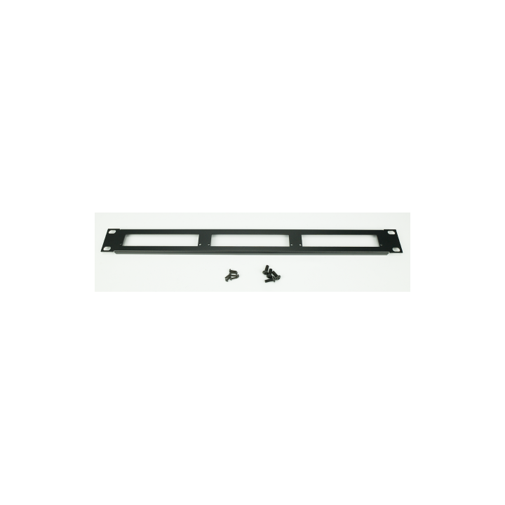 Plaque 1U 19p tvONE TVO-8310203-02 | 3 récepteurs | MultiView II tvONE
