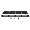 Kit fixation rack tvONE TVO-2211100-01 | HD-One DX/DX500 | 4 units tvONE