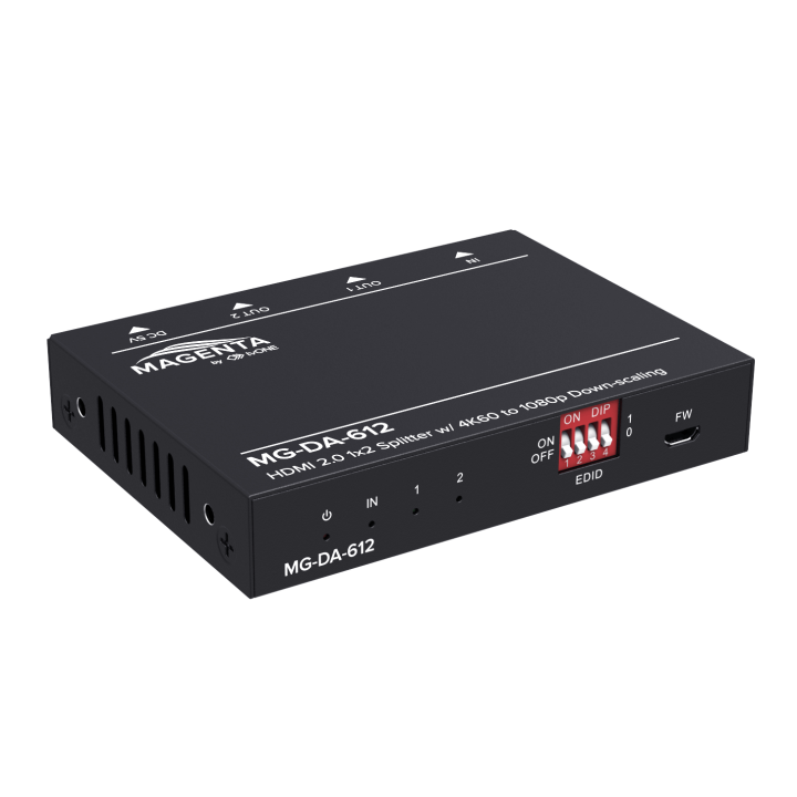 Splitter HDMI tvONE TVO-MG-DA-612 | 4K60 Ultra Slim | HDCP 2.2 tvONE