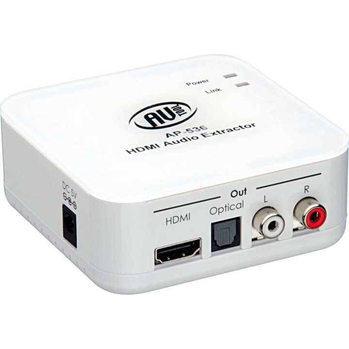 Extracteur audio tvONE TVO-AP-536 | Entrée HDMI | Sortie audio optical et L/R tvONE