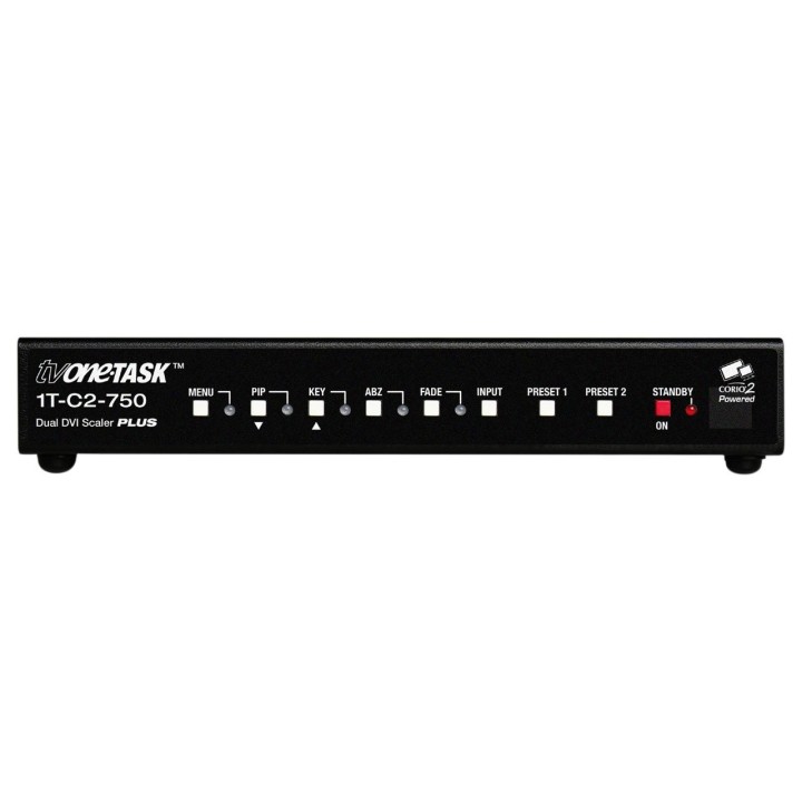 Scaler Vidéo tvONE TVO-1T-C2-750 | DVI sans latence | 2 DVI-I in tvONE