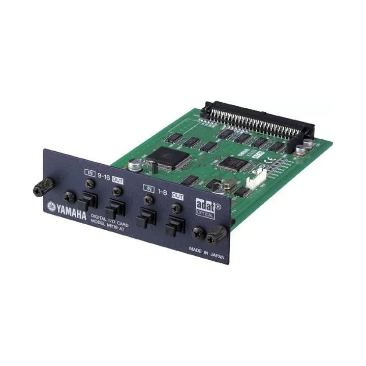 Carte audio Yamaha YAM-MY16AT | 16 E/S | ADAT 48 kHz - YAM-MY16AT - Yamaha