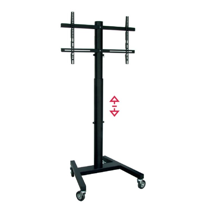 omb - Chariot extensible professionnel 32-60p max VESA 600*400 - Noir OMB