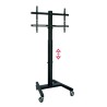 omb - Chariot extensible professionnel 32-60p max VESA 600*400 - Noir OMB