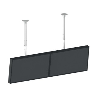 omb - Support de plafond pour double écrans 1x2 60p max- 50kg max - N OMB