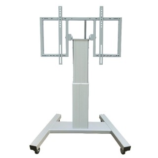 omb - Chariot électrique d'écran 46 à 90p VESA 800*400 - V+H - Argent OMB