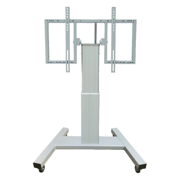 omb - Chariot électrique d'écran 46 à 90p VESA 800*400 - V+H - Argent OMB