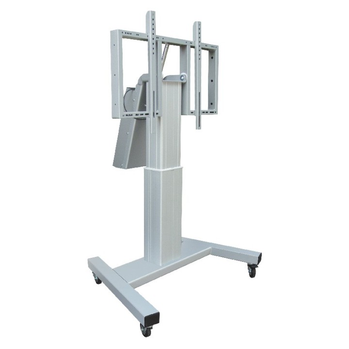 omb - Chariot électrique d'écran 46 à 90p VESA 800*400 - V+H - Argent OMB