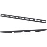 omb - Barre pour rail de fixation mural 50kg max - 25 x 420 - Noir OMB