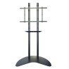 omb - Pied de sol Maxi pour écran 46 à 100p - 100kg max - Noir OMB